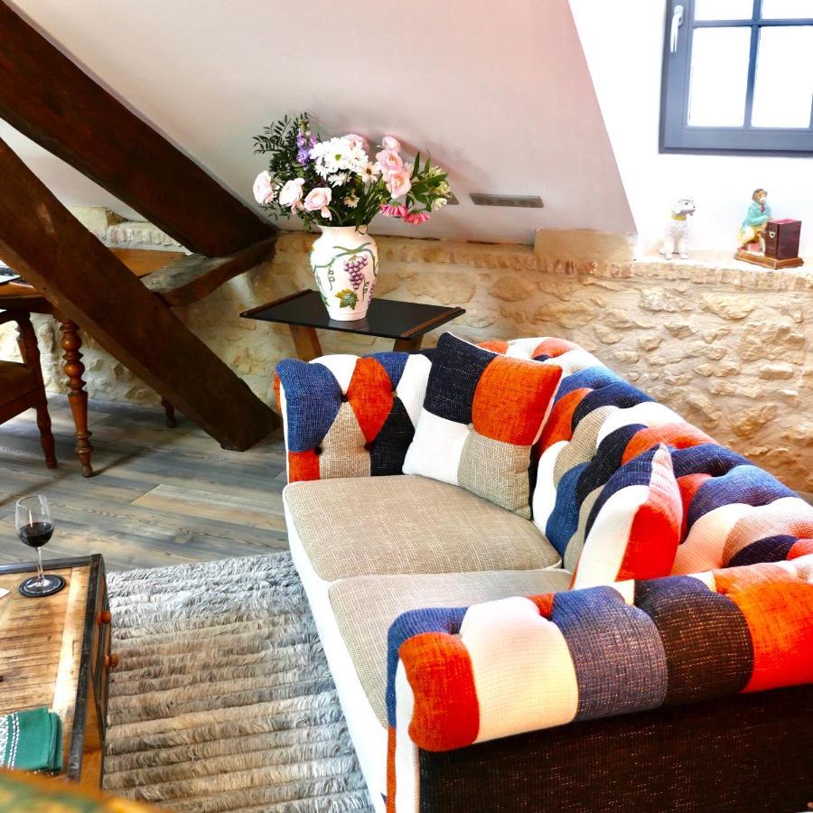 In Sarlat Luxury Rentals, Medieval Center - Loft Stella Matutina -2P-Ascenseur-Climatisation Экстерьер фото