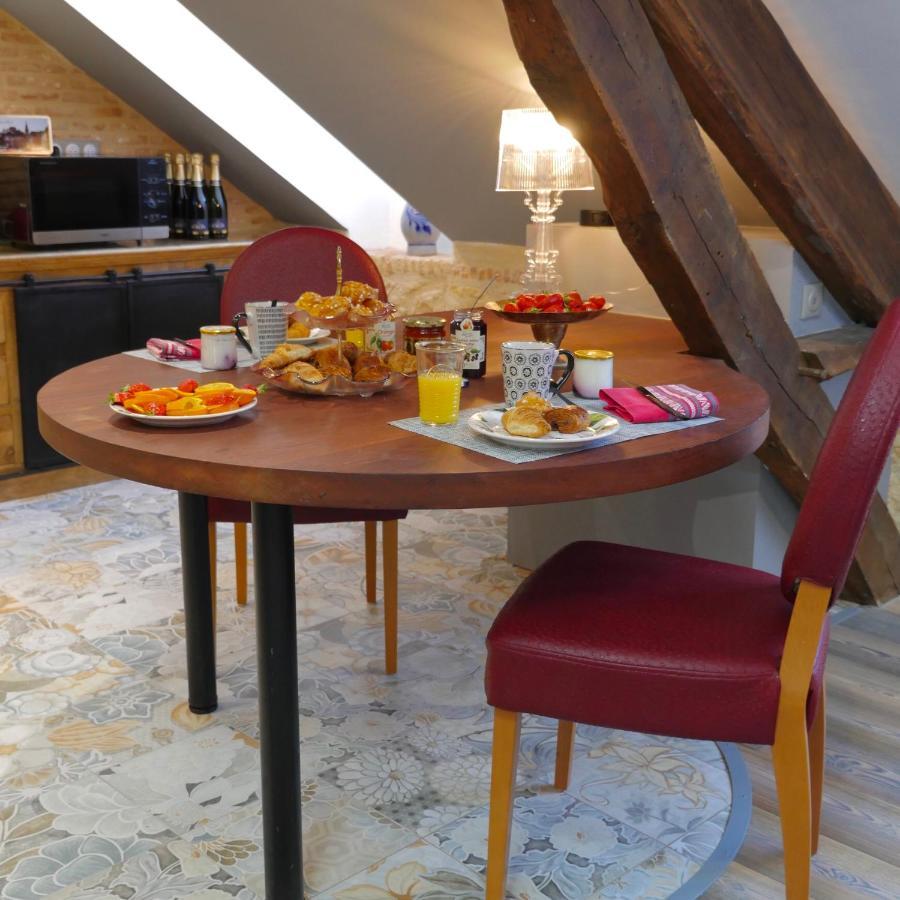 In Sarlat Luxury Rentals, Medieval Center - Loft Stella Matutina -2P-Ascenseur-Climatisation Экстерьер фото